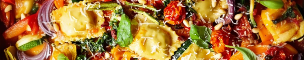 FND 08/14: Ravioli with a Vegetable Festival